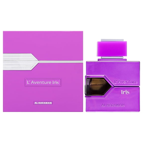 Al Haramain L'Aventure, Iris, Perfume for Women and Men, 3.33 oz