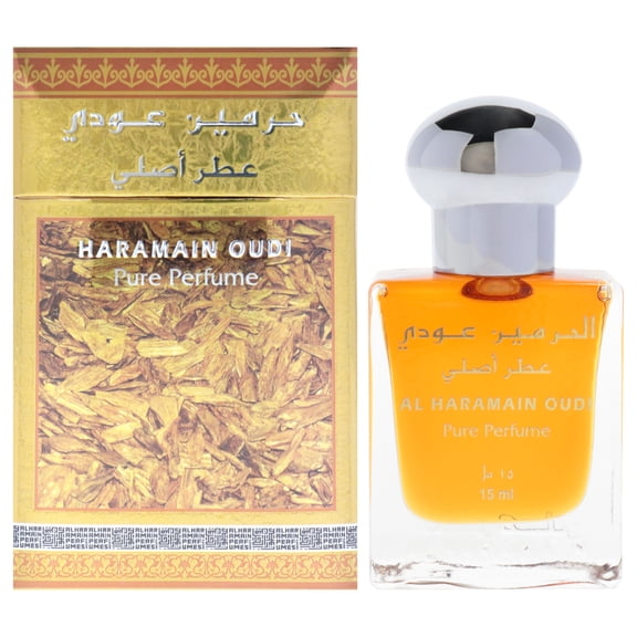 Oudi by Al Haramain for Unisex - 0.5 oz Parfum Oil Rollerball