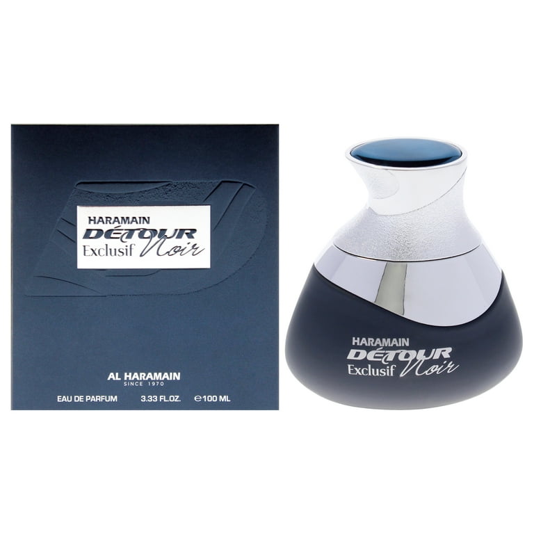 Al Haramain Detour Noir Intense Eau De Parfum Spray (Unisex) By Al Haramain - 3.4 oz Al Haramain Detour Noir Intense Eau De Parfum Spray (Unisex) By Al Haramain - 3.4 oz