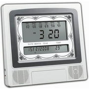 Al-Harameen Azan Clock Islamic Prayer Clock Muslim Clocks #4012