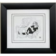 thumbnail image 1 of Al Hirschfeld "Bankhead in Dressing Room '65" CUSTOM FRAMED ART Broadway Generic, 1 of 3