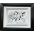 thumbnail image 1 of Al Hirschfeld "Miss Saigon '91 - Jonathan Pryce" CUSTOM FRAMED ART Broadway Generic, 1 of 3