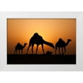 thumbnail image 1 of Al-Ibrahim, Ahmed 18x13 White Modern Wood Framed Museum Art Print Titled - The Desert Ship, 1 of 4