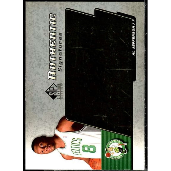 Al Jefferson Card 2004-05 SP Signature Edition Signatures #AJ