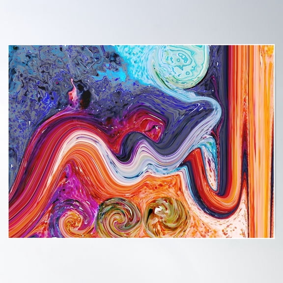 Al Khabeer Allah Name Calligraphy Poster Wall Art, Modern Wall Decor For Living Room Bedroom, 8x12 UNFRAMED