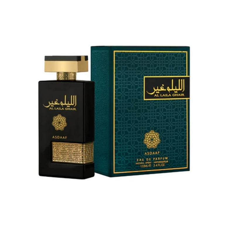 Lattafa Asdaaf Al Laila Ghair Eau De Parfum Spray (Unisex) By Lattafa Lattafa Asdaaf Al Laila Ghair Eau De Parfum Spray (Unisex) By Lattafa