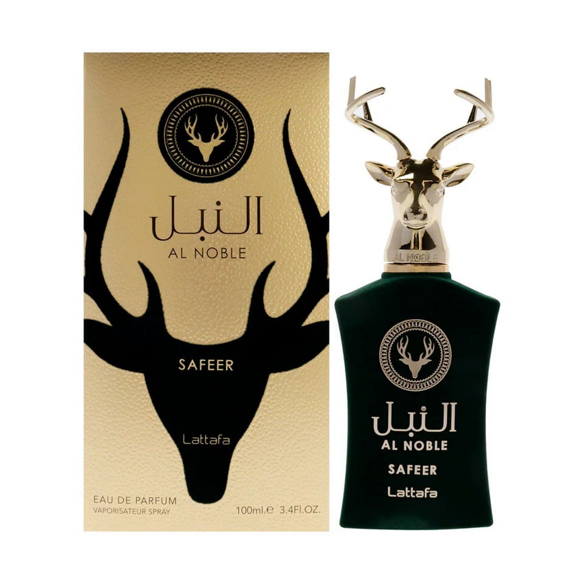 Al Noble Safeer by Lattafa, 3.4 oz Eau De Parfum Spray for Unisex ...