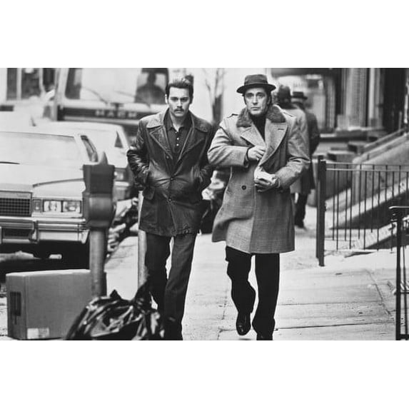 Al Pacino Johnny Depp 24X36 Poster