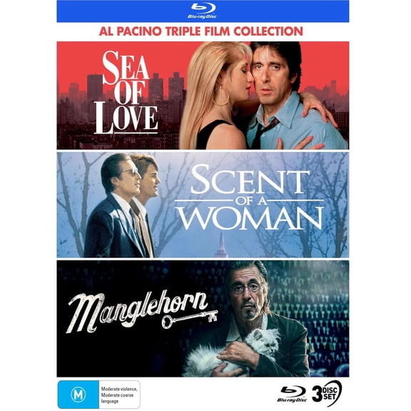 Al Pacino: Triple Film Collection (Sea of Love / Scent of a Woman / Manglehorn)