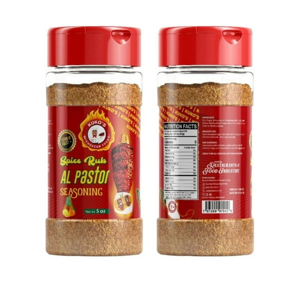 Al Pastor spice seasoning rub BBQ grilling authentic Mexican flavors tacos cooking Sazon sazonador