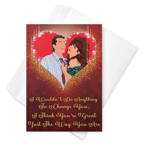 Al & Peggy Bundy - I Love You Card