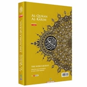 Al-Quran Al-Karim The Noble Quran Gold-Medium size B5 6.9  x 9.8|Maqdis Quran
