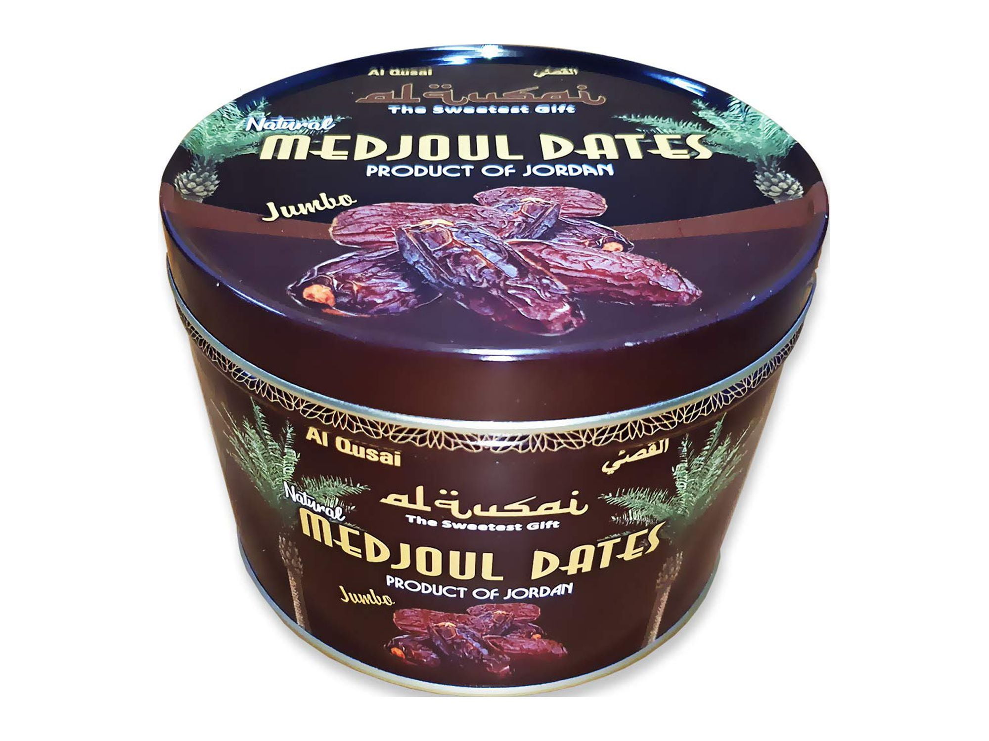 Al Qusai Medjoul / Medjool Dates, Jordan (Medjoul 500G Tin)