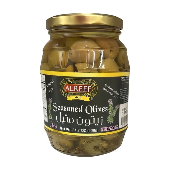 Al Reef Seasoned Olives Thymes 900 g
