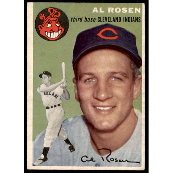 Al Rosen Card 1954 Topps #15