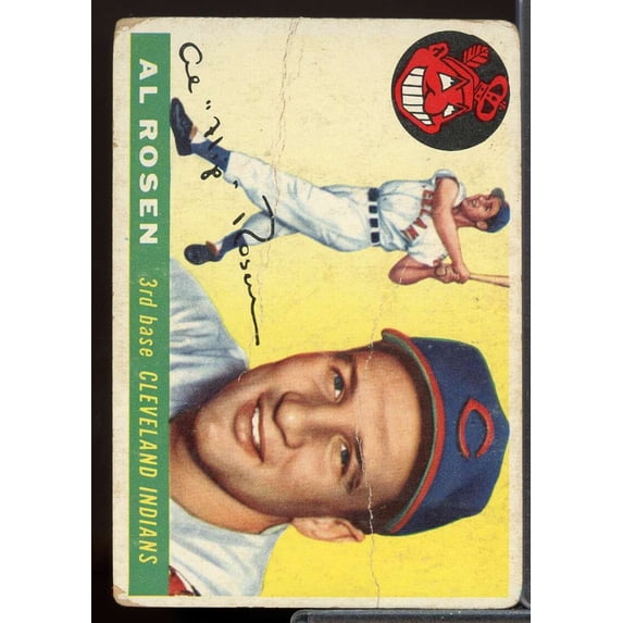 Al Rosen Card 1955 Topps #70