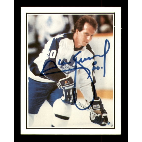 Al Secord Autographed 1987-88 Kellogg Card #14 Toronto Maple Leafs SKU #251104