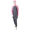 thumbnail image 1 of Al-Sharifa Women's Swimsuit - Islamic Swimwear M Gray/pink (Laguna), 1 of 6