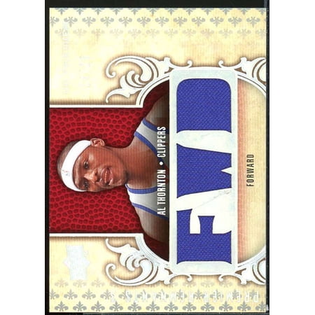 Al Thornton Card 2008-09 Upper Deck Premier Remnants Triple Position #PR3AT
