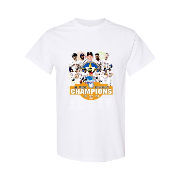 Al West Division Champions 2024 Astros T-shirt