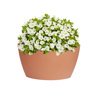 Algreen Products Hampton 35 Gallon Contemporary Corner Planter 26L 24W 20H