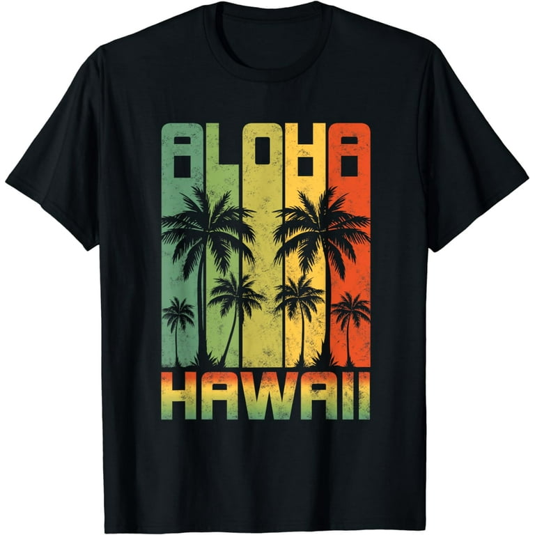 Aloha Hawaii T-Shirt From The Island. Feel The Aloha Spirit T-Shirt Aloha Hawaii T-Shirt From The Island. Feel The Aloha Spirit T-Shirt