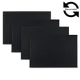 thumbnail image 1 of Ala Carte by Dainty Home Hudson Fishtail Textured Faux Leather Placemats – Set of 4, Reversible, Non-Slip, Washable, Heat & Tear Resistant – 12x18 in Dining Table Mats, 1 of 4