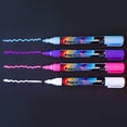 thumbnail image 1 of AlaBoard Small Tip 4.5mm Fluorescent Chalk Markers (Spring-Set of 4), 1 of 3