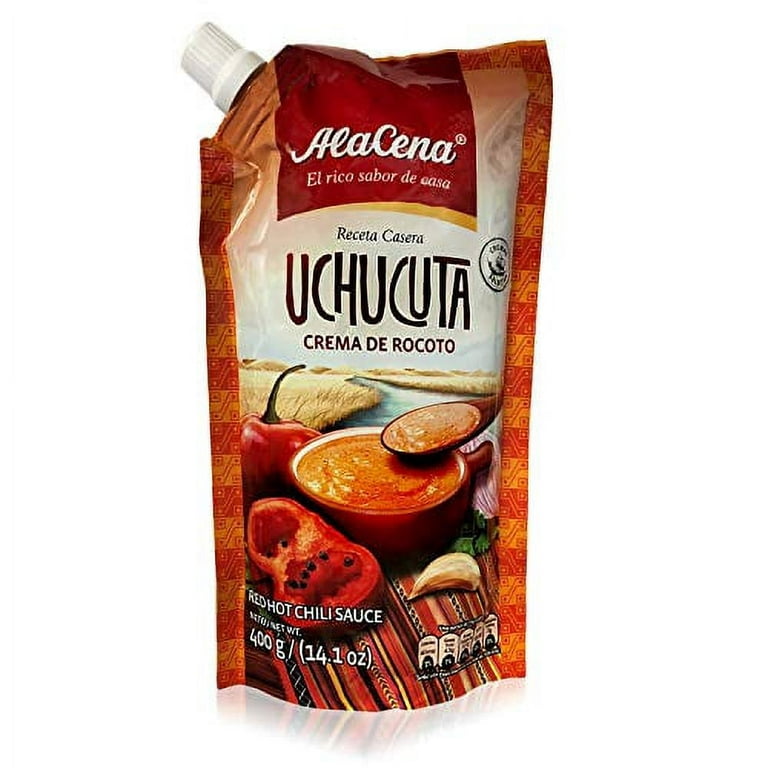 https://i5.walmartimages.com/seo/AlaCena-Crema-de-Rocoto-Uchucuta-Red-Hot-Chili-Sauce-Peruvian-Hot-Sauce-14-1-oz_4b481c80-4c02-4dc5-84b4-15c16841985e.47c1904145f3ec765a6aa4e2671040b6.jpeg?odnHeight=768&odnWidth=768&odnBg=FFFFFF