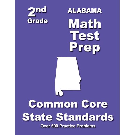 Alabama 2nd Grade Math Test Prep: Common Core State Standards (Paperback)