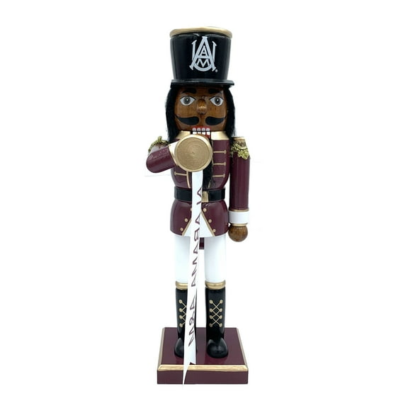 Alabama A&M Bulldogs 14" Bugler Nutcracker