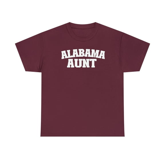 Alabama A&M University Aunt Family Unisex Heavy Cotton Tee- 107 HBCU