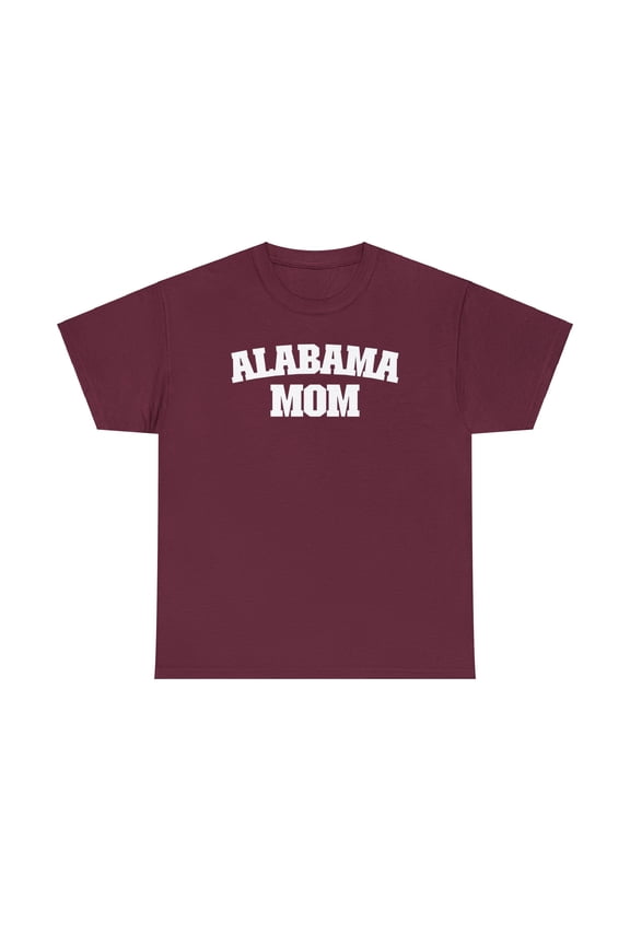 Alabama A&M University Mom Family Shirt - Unisex Heavy Cotton Tee 107 HBCU