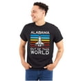 thumbnail image 1 of Alabama AL Out Of This World Rocket Plus Size Crewneck Graphic Tee Shirt Brisco Brands 2X, 1 of 4