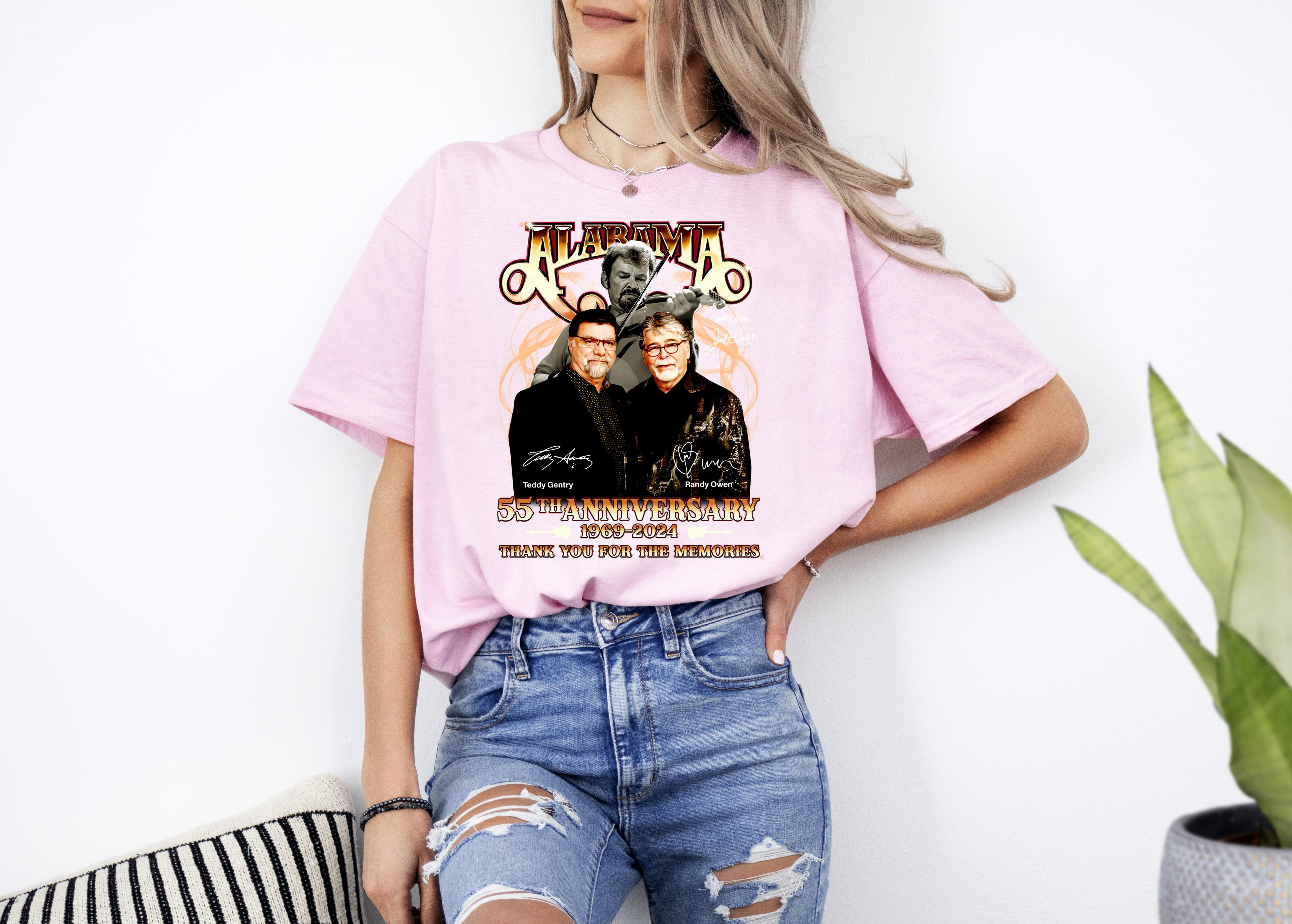 Alabama Band 55th Anniversary 19692024 Thank You For The Memories