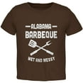 thumbnail image 1 of Alabama Barbeque Wet and Messy Toddler T Shirt Brown 2T, 1 of 1