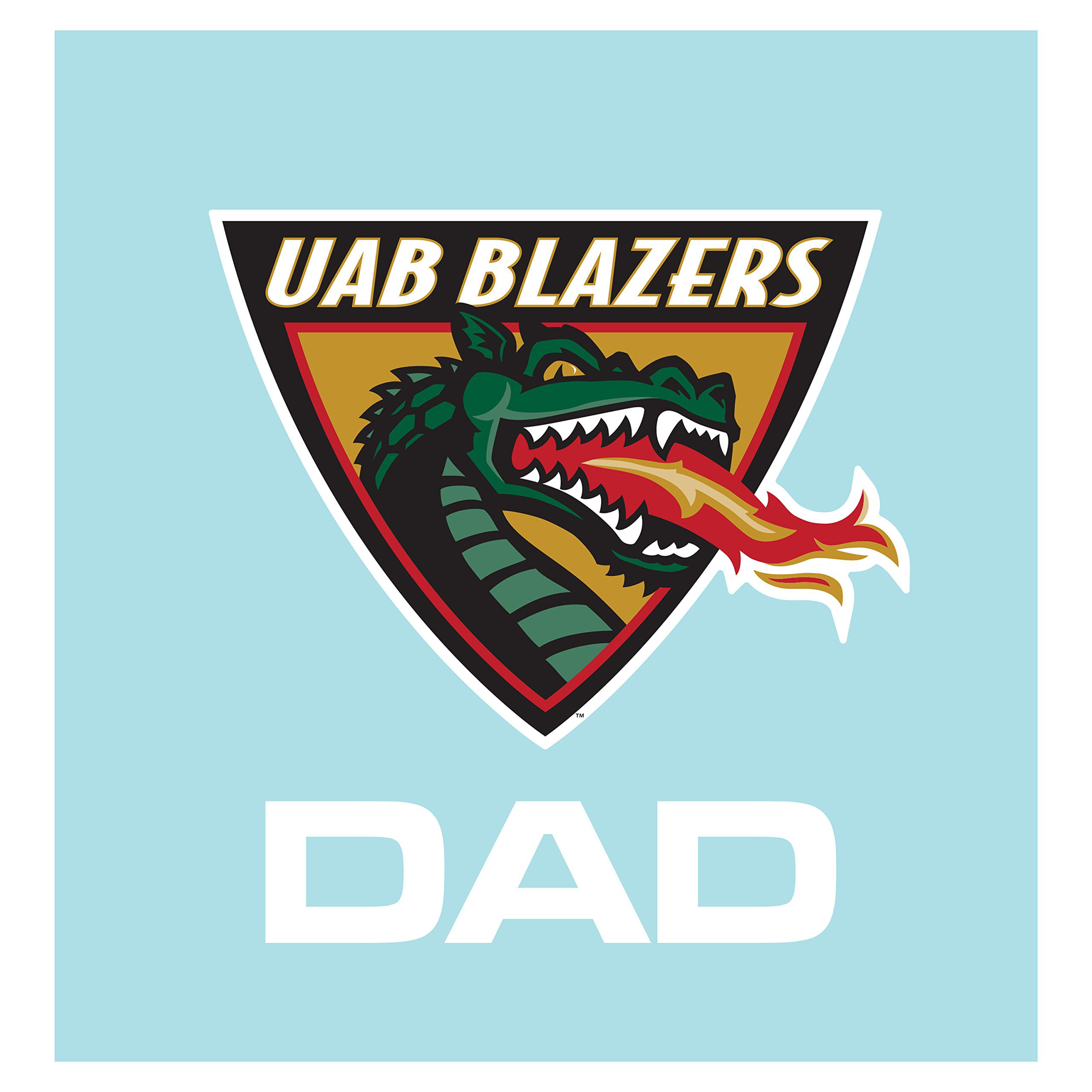 Alabama Birmingham Blazers Decal (UAB DRAGON HEAD ALUMNI DEC 5 (5), 5 in)  