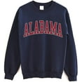 thumbnail image 1 of Alabama Crewneck Sweatshirt - Bama Sweatshirt, Vintage Alabama State Sweater, 1 of 6