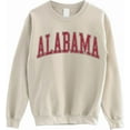 thumbnail image 1 of Alabama Crewneck Sweatshirt - Bama Sweatshirt, Vintage Alabama State Sweater, 1 of 6