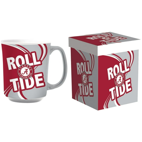 Alabama Crimson Tide 14oz. Ceramic Mug with Matching Box