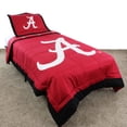 thumbnail image 1 of Alabama Crimson Tide 3 Pc Reversible Cotton Comforter Set, 1 Comforter, 2 Shams, Queen, 1 of 8