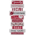 thumbnail image 1 of Alabama Crimson Tide 5'' x 24'' Celebrations Stack Sign, 1 of 1