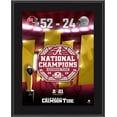 thumbnail image 1 of Alabama Crimson Tide 10.5" x 13" College Football Playoff 2020 National Champions Sublimated Plaque, 1 of 1