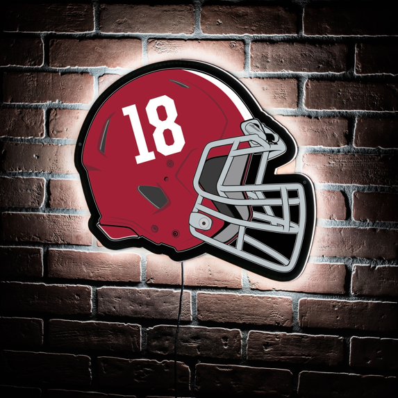 Alabama Crimson Tide LED Wall Helmet