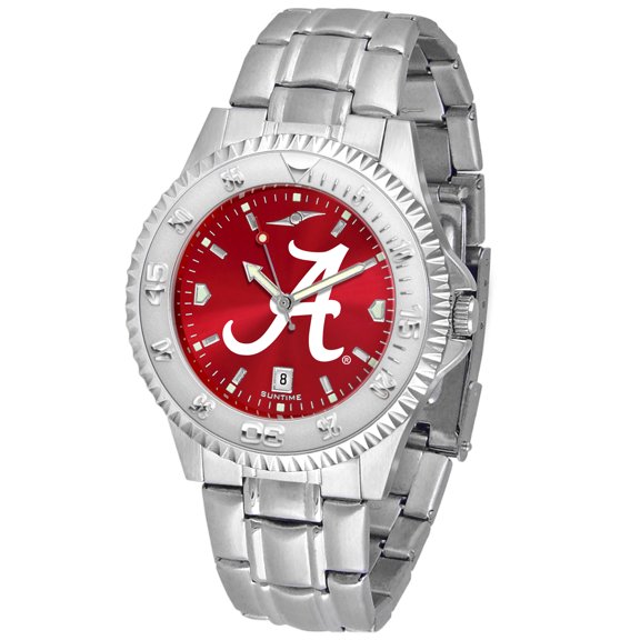 Crimson Alabama Crimson Tide Competitor Steel AnoChrome Watch