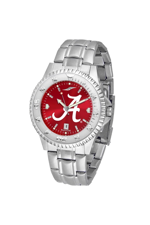 Crimson Alabama Crimson Tide Competitor Steel AnoChrome Watch