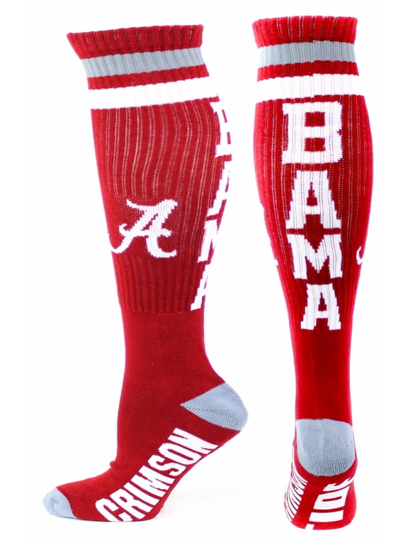 Alabama Crimson Tide Red Tube Sock - Donegal Bay - Unisex - One Size - Knee-High
