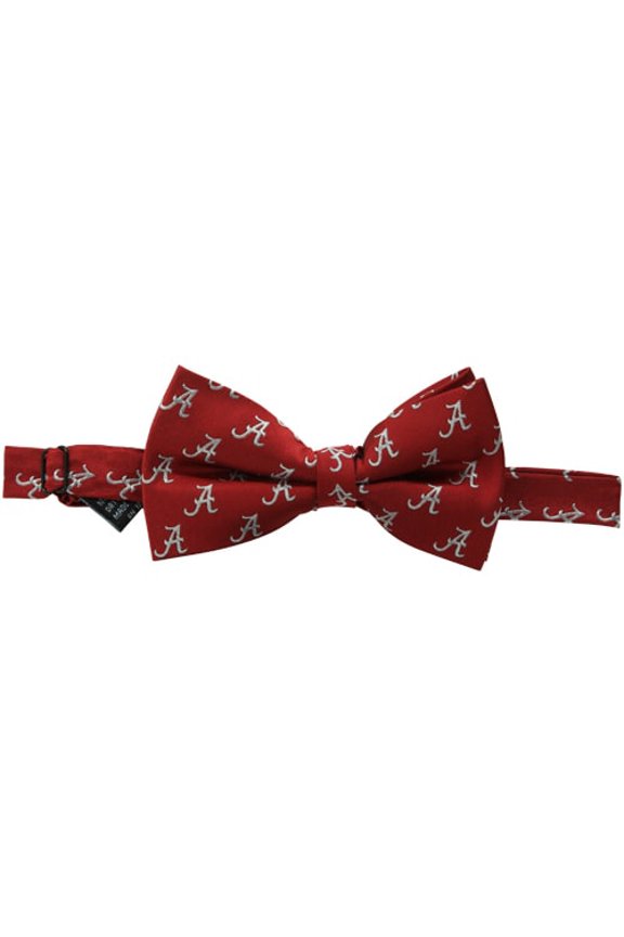 Alabama Crimson Tide Repeated Logo Bow Tie - Crimson