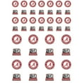 thumbnail image 1 of Alabama Crimson Tide Small Sticker Sheet - 2 Sheets, 1 of 1