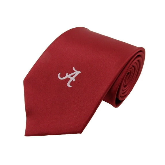 Alabama Crimson Tide Solid Color Necktie - Donegal Bay - Unisex - One Size